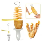 Creative Vegetable Spiral Cutter – Potato Tower Maker Tool