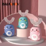 Children’s U-Shaped Rechargeable Electric Toothbrush – 360° Smart Sonic Kids Toothbrush