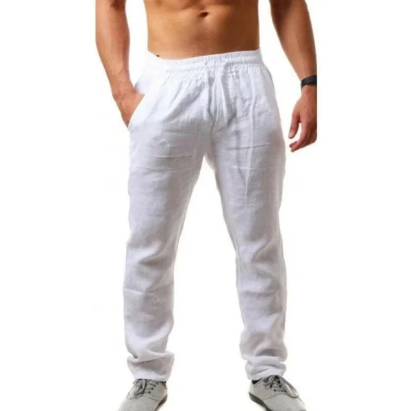Men’s Cotton Linen Trousers – Autumn Streetwear Pants (S-3XL)